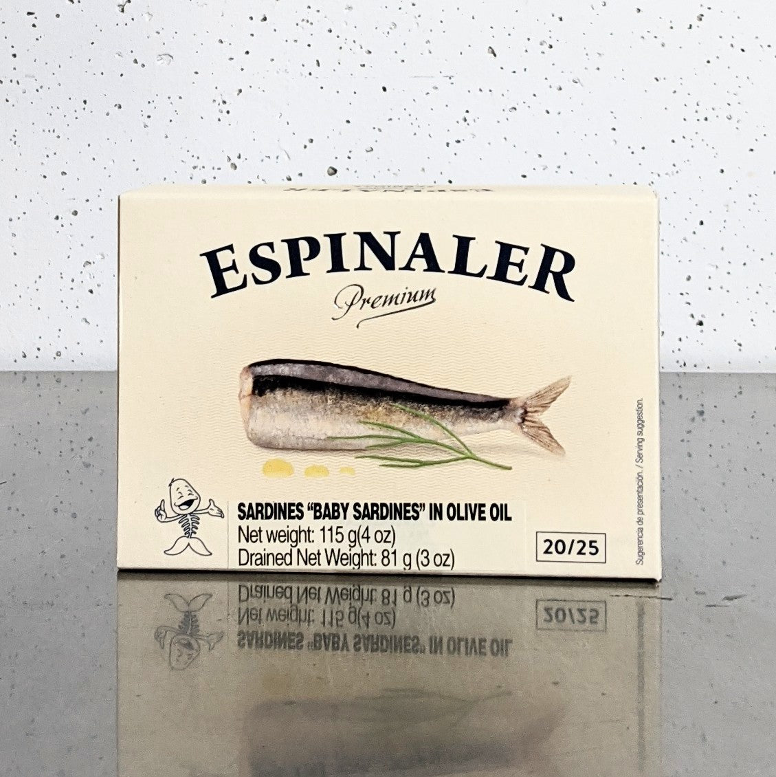 Baby Sardines in Olive OIl Good Cheese