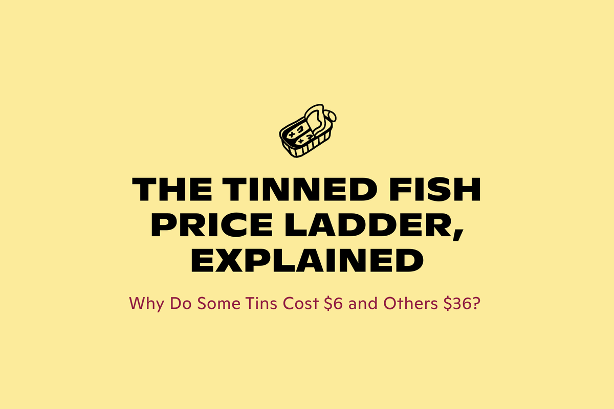 Why Do Some Tins Cost $6 and Others $36? The Tinned Fish Price Ladder, Explained
