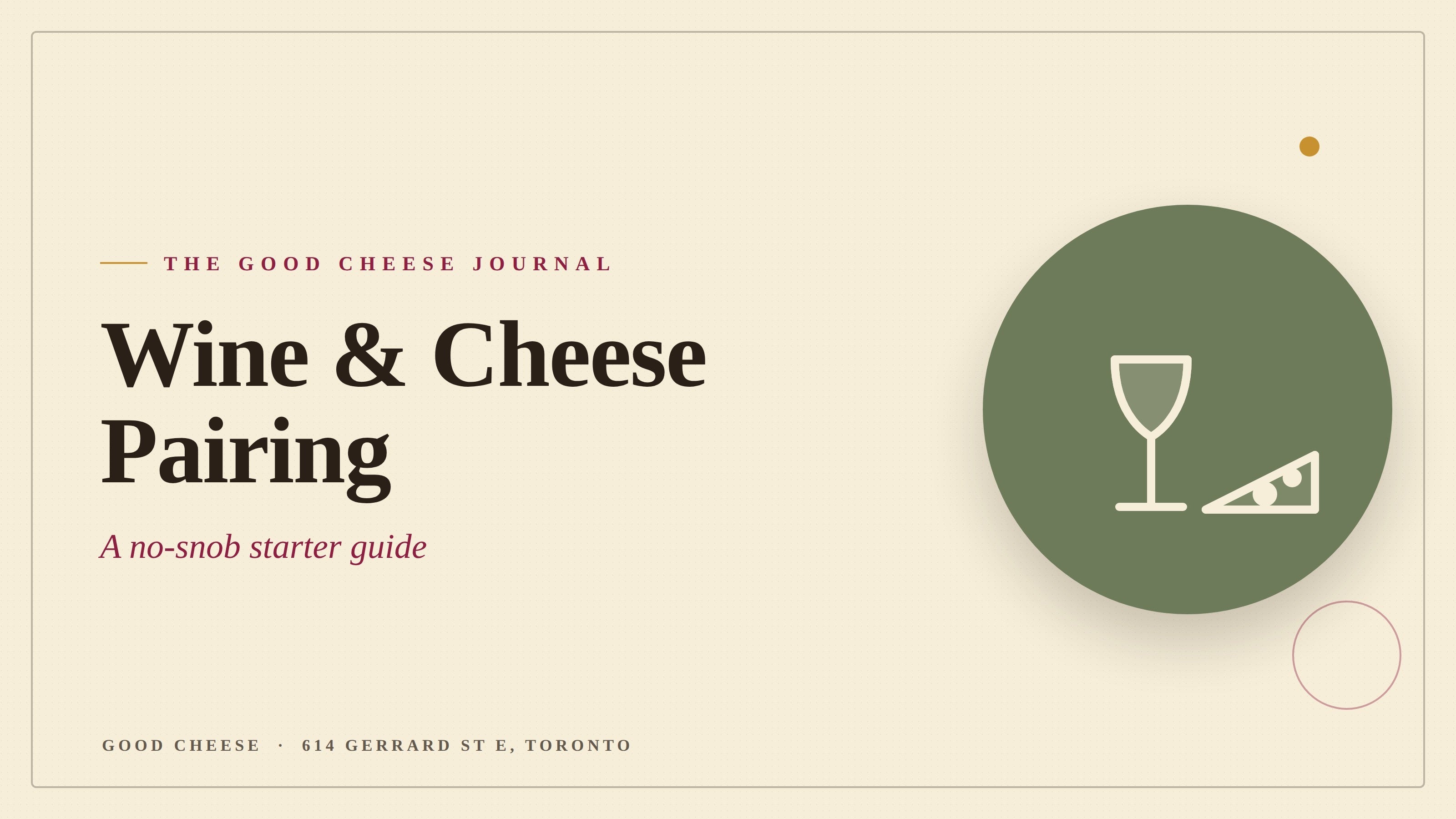 Wine and Cheese Pairing — The Good Cheese Journal
