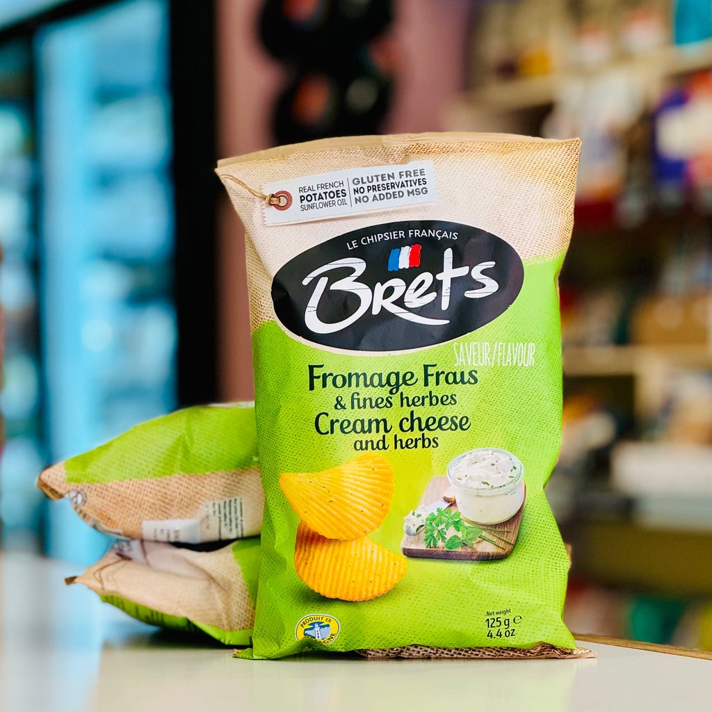 Cream cheese herbs Potato Chips Good Cheese