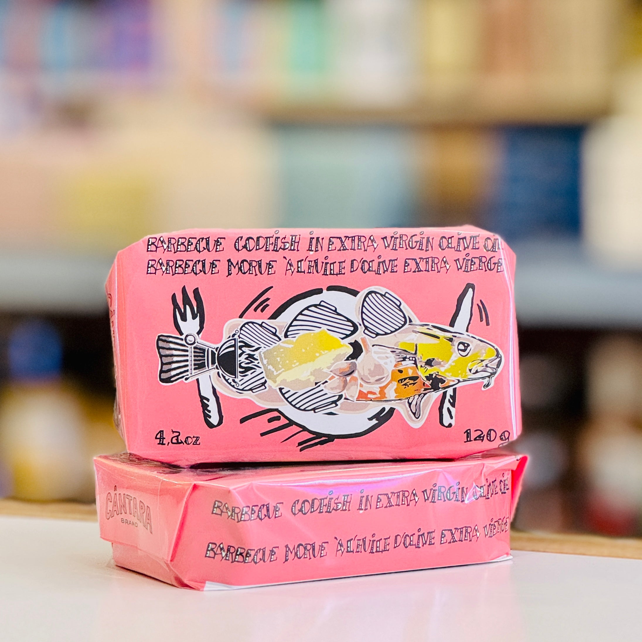 Barbecue Codfish in Extra Virgin Olive Oil – Good Cheese