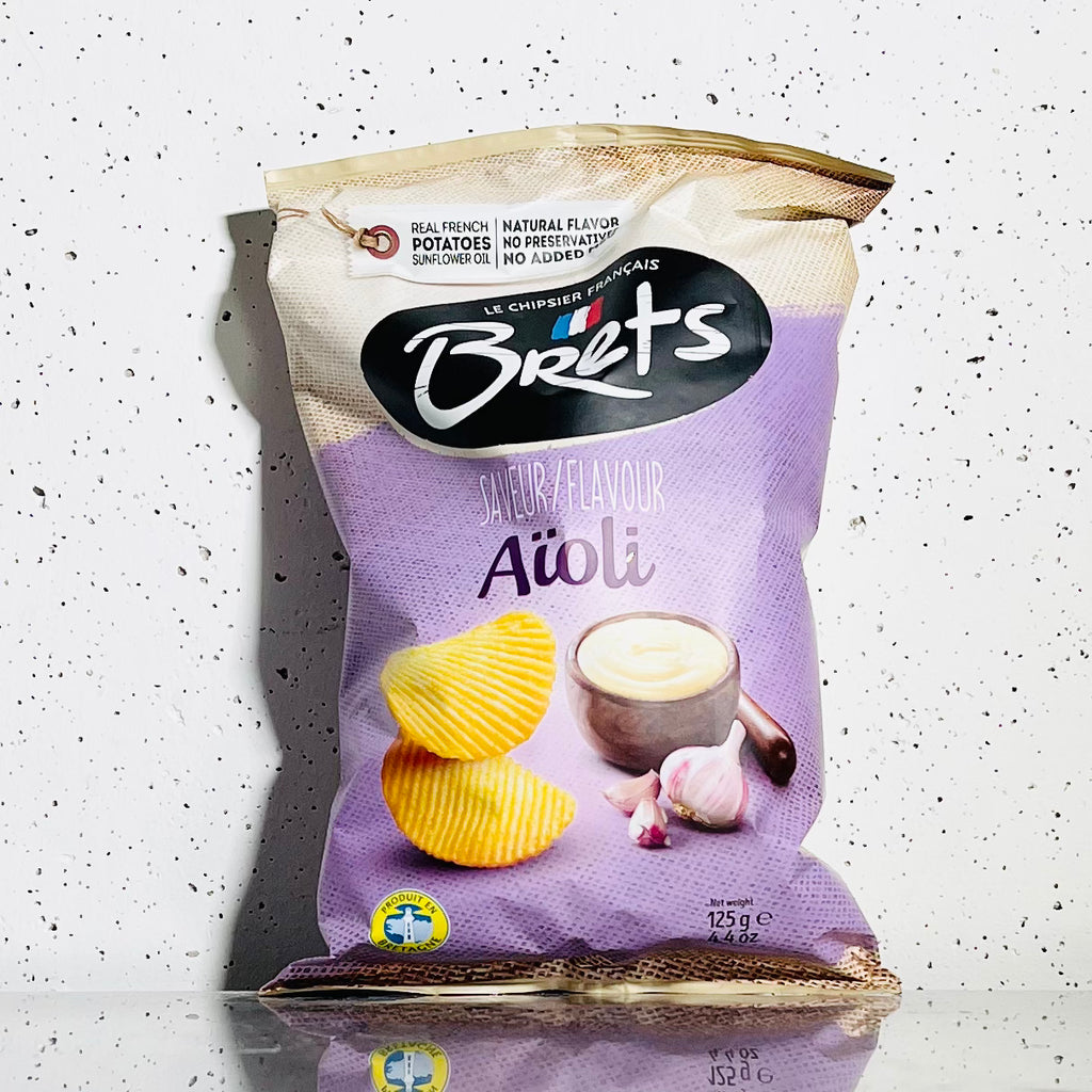 Bret's Brets Garlic Sauce Flavored Chips 125g. is halal suitable